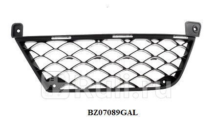 BZ07089GAL - Решетка переднего бампера левая (TYG) Mercedes W204 (2011-2015) для Mercedes W204 (2006-2015), TYG, BZ07089GAL