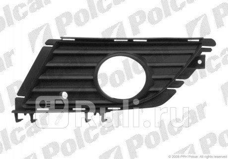 555727-3 - Накладка противотуманной фары левая (Polcar) Opel Combo C (2001-2011) (2003-2011) для Opel Combo C (2001-2011), Polcar, 555727-3