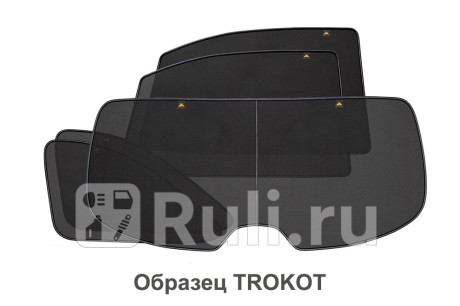 TR0506-09 - Каркасные шторки на заднюю полусферу (TROKOT) Lexus ES 250 (2012-2018) для Lexus ES 250 (2012-2018), TROKOT, TR0506-09