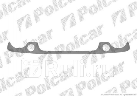 952806 - Планка под фары (Polcar) Volkswagen Lupo (1998-2005) для Volkswagen Lupo (1998-2005), Polcar, 952806