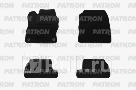 PCC-FRD0015.1 - Коврики в салон (PATRON) Ford Focus 3 рестайлинг (2014-2019) для Ford Focus 3 (2014-2019) рестайлинг, PATRON, PCC-FRD0015.1